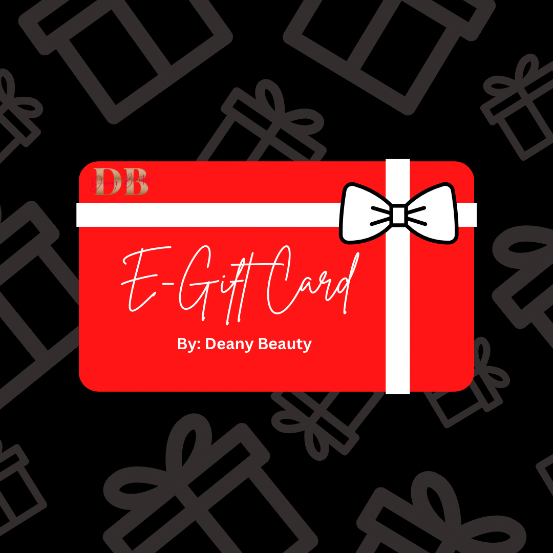 Holidays Deany Beauty E-Gift Cards