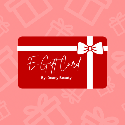 Deany Beauty E-Gift Cards