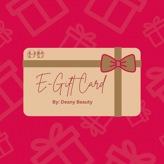 Deany Beauty E-Gift Cards